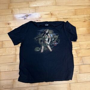 Harley-Davidson Black Tee with Iconic Logo